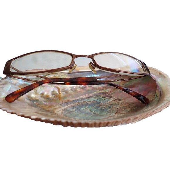 RayBan Eye Glass Frames RB 6128 2511 52 18 135 Tortoise Red Brown Made in Italy - Picture 13 of 14